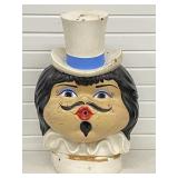 Vintage Carnival Head Helium Tank Topper by