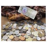 Lot of Foreign Coins / Currency / Money