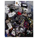 Tub of Costume Jewelry for Repurpose/ Crafts