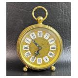 VTG Salvest Table Clock, Vintage Intricate