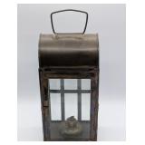 BRASS HAND HELD LATERN OIL LAMP