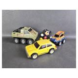 Yellow Tonka Honda ,Nikko Amphibious Toys +