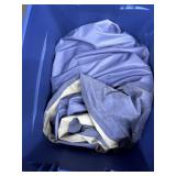 Air Mattress in 22 Gallon Sterilite Tote Untested