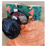 SNORKEL SETS & 2 BEACH TOTES