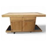 Large Heavy Duty Work Bench With Storage