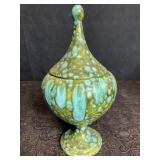 MCM CERAMIC LIDED CANDY DISH WANDA 1975 FNC