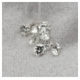 8 Round Cut Brilliant Diamonds Gold Setting- Other