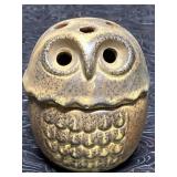 VINTAGE CERAMIC OWL INCENSE BURNER JAPAN