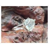 14K Gold & Chrysoprase Ring 4,2g