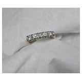 14K Gold & Diamond Ring 1.9g