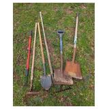 Hand Tools, Shovels, Rakes, Hoe