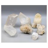 QUARTZ CRYSTALS NICE LOT