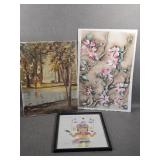 Old Painting, Water Color & Kachina Art