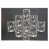 3 Metal Wall Sconces for Candles, Mirrored