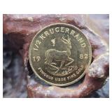 1/2oz Pure Gold Krugarrand 1982