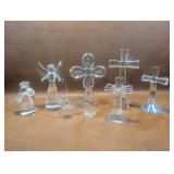 Decorative Crystal Crosses & Angels, Galway and