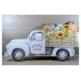 WELCOME AUTUMN FLOOR SITTER SIGN 32" WIDE 17"