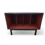 Vtg Lane Record Cabinet Retro Vinyl Storage