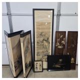 Lot of Damaged Asian Art