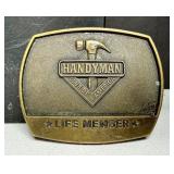 Belt Buckle Handyman Club of America Lifetime