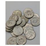 ROLL OF 1968 40% SILVER HALF DOLLARS
