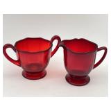 RUBY RED CREAM & SUGAR