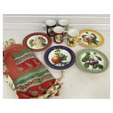 American Atelier Royal Fruit Plates & Cups on
