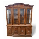 Vtg Hutch China Cabinet