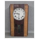 Occupied Japan Wall Clock - Running Condition