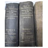 Large Lot of Antique Civil War Books w/ Modern
