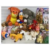 Disney Plush Animals, TY Beanie Babies , USA ,