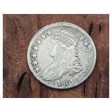 1811 US Silver Capped Bust Half Dollar Coin