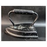 Antique No 7 Sheffield Sad Iron