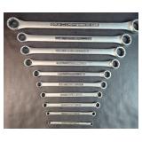 Craftsman Box End Wrench Set 10 Pc SAE Mechanics