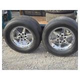 New 17' Mag Wheels w/ Mickey Thompson Race Slicks