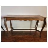 Vtg Pine Comsole Table