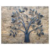 Black Metal Tree Wall Hanging Home Decor