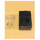 Vintage Letterpress Stamp IVANHOE MAYONNAISE