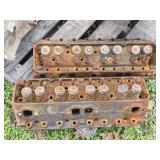 Set of Big Valve Small Block Chevy Heads