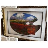 CSABA MARCUS PAINTING SIGNED POPPIES