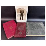 VTG Military Photo/ Army Officers Notebook/ Bank