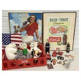 Coca Cola Coke Pictures, Plush, Crate, Key Chains