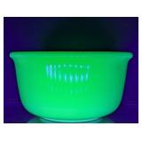 Vintage Hamilton Beach Uranium Glass Mixing Bowl