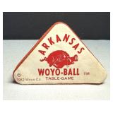 Vintage Razorbacks Woyo Game 'Ball' Triangular
