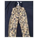 Vtg Columbia Insulated Overalls Need TLC