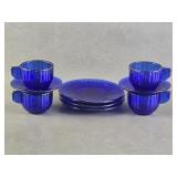 Cobalt Blue Akro Agate Child