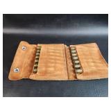 Leather Ammo Pouch & 14rds 7mm Rem Mag Ammo