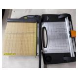 2 Paper Cutters Fiskars & Swingline