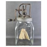 Vintage Dazey Hand-Cranked Butter Churn 34B