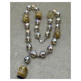 Carved Stones & Aurora Borealis Beads Tibetan